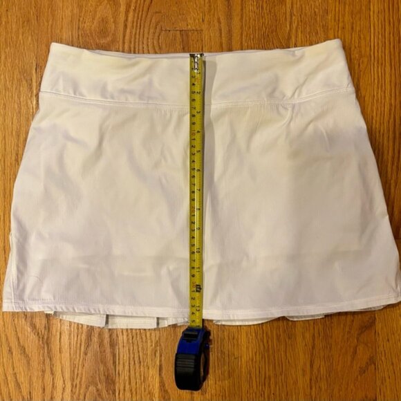 Lululemon Run: Pace Setter Skirt *TallWhite size 8 - Picture 7 of 15